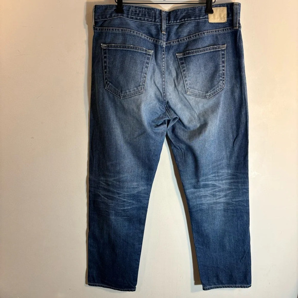 ADRIANO GOLDSCHMIED Sz 31 The Ex-Boyfriend Slim Leg High Waist Jeans Blue Denim - Picture 3 of 13